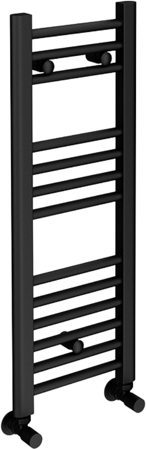 Toreno Black Heated Towel Rail