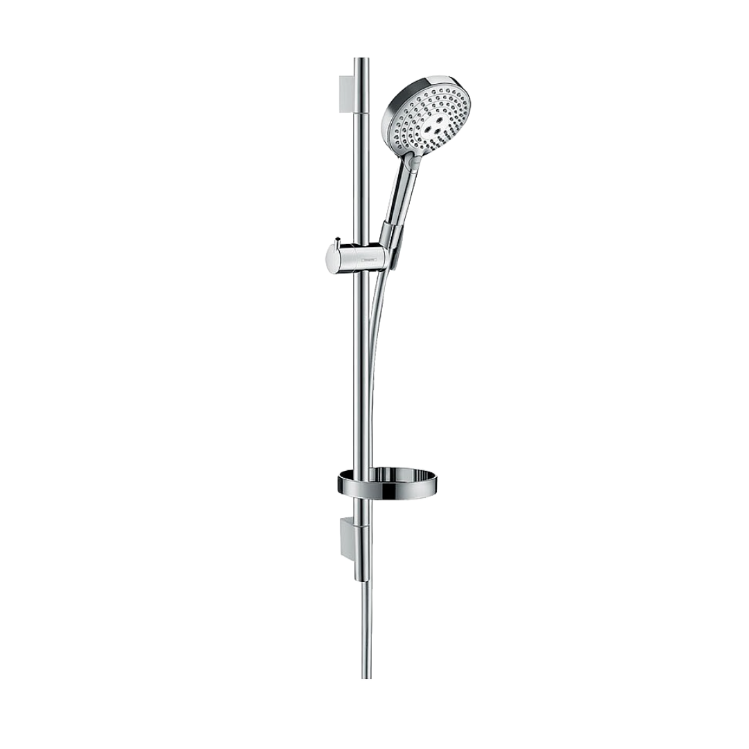 hansgrohe Raindance Select S Shower Set with 120mm 3jet PowderRain Hand Shower and Soap Dish