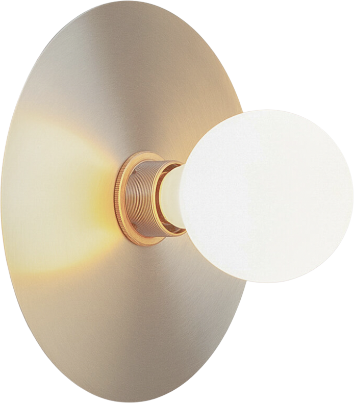 "Arc" Brass Wall Sconce