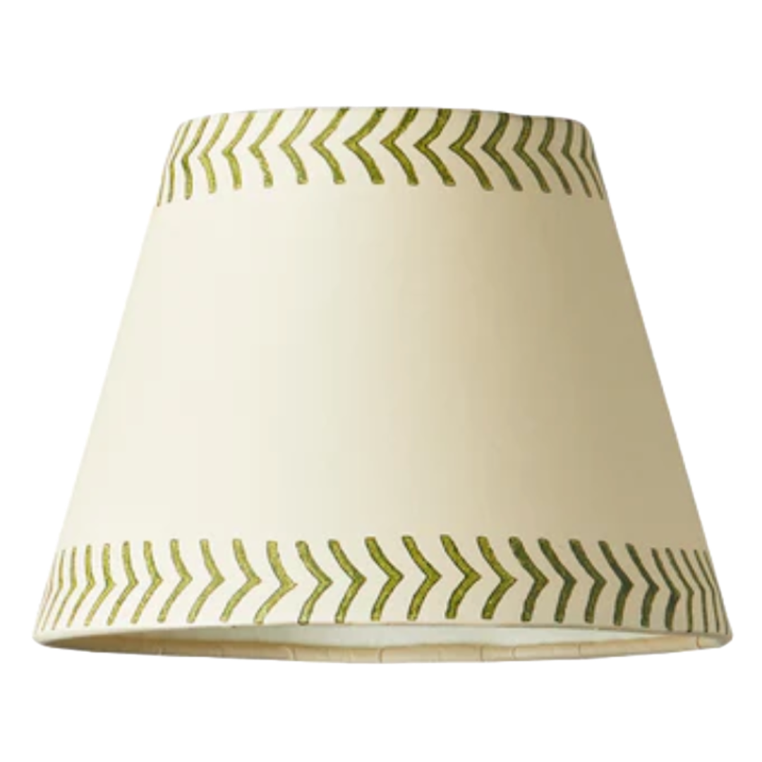 18cm pendant shade in verdant arrows