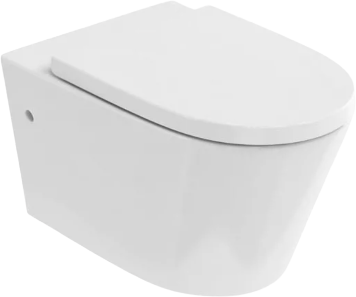 Sphere Rimless Wall Hung Pan + Soft Close Seat