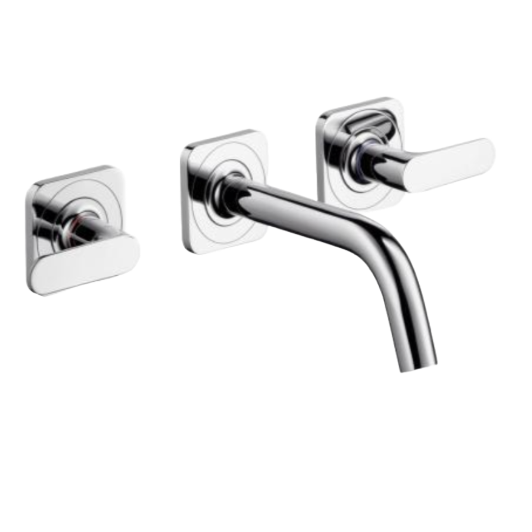 AXOR Citterio E 3 Hole Basin Mixer Escutcheons, Wall-Mounted