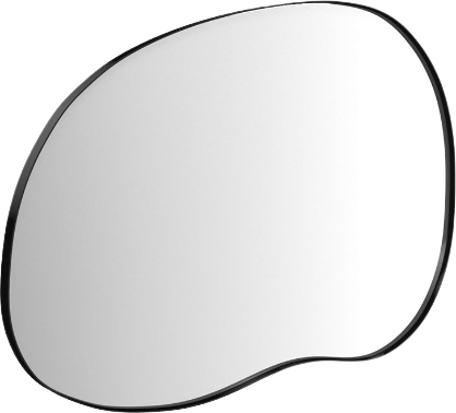 Metal Irregular Wall Mirror