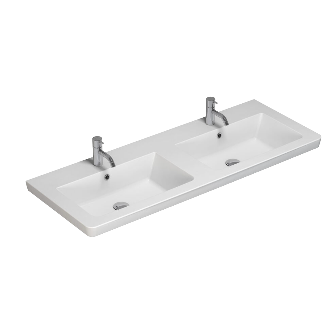 Larghetto double washbasin
