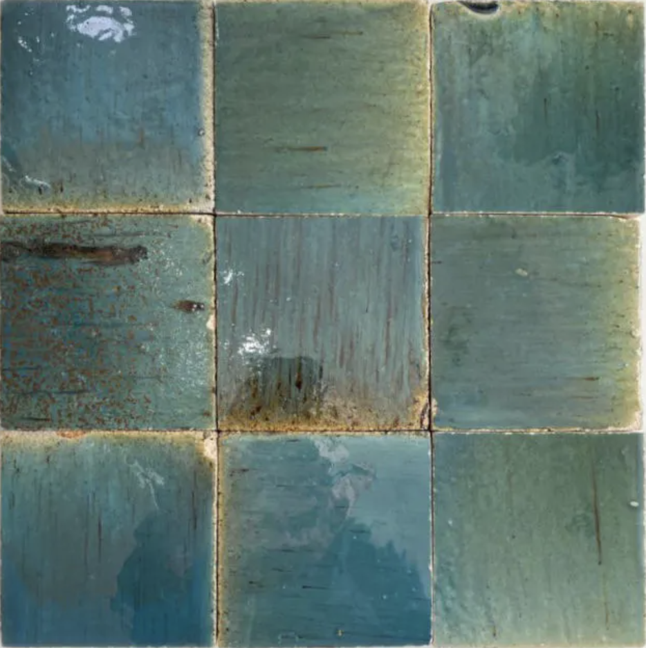 Zellige Turquoise 10cm x 10cm