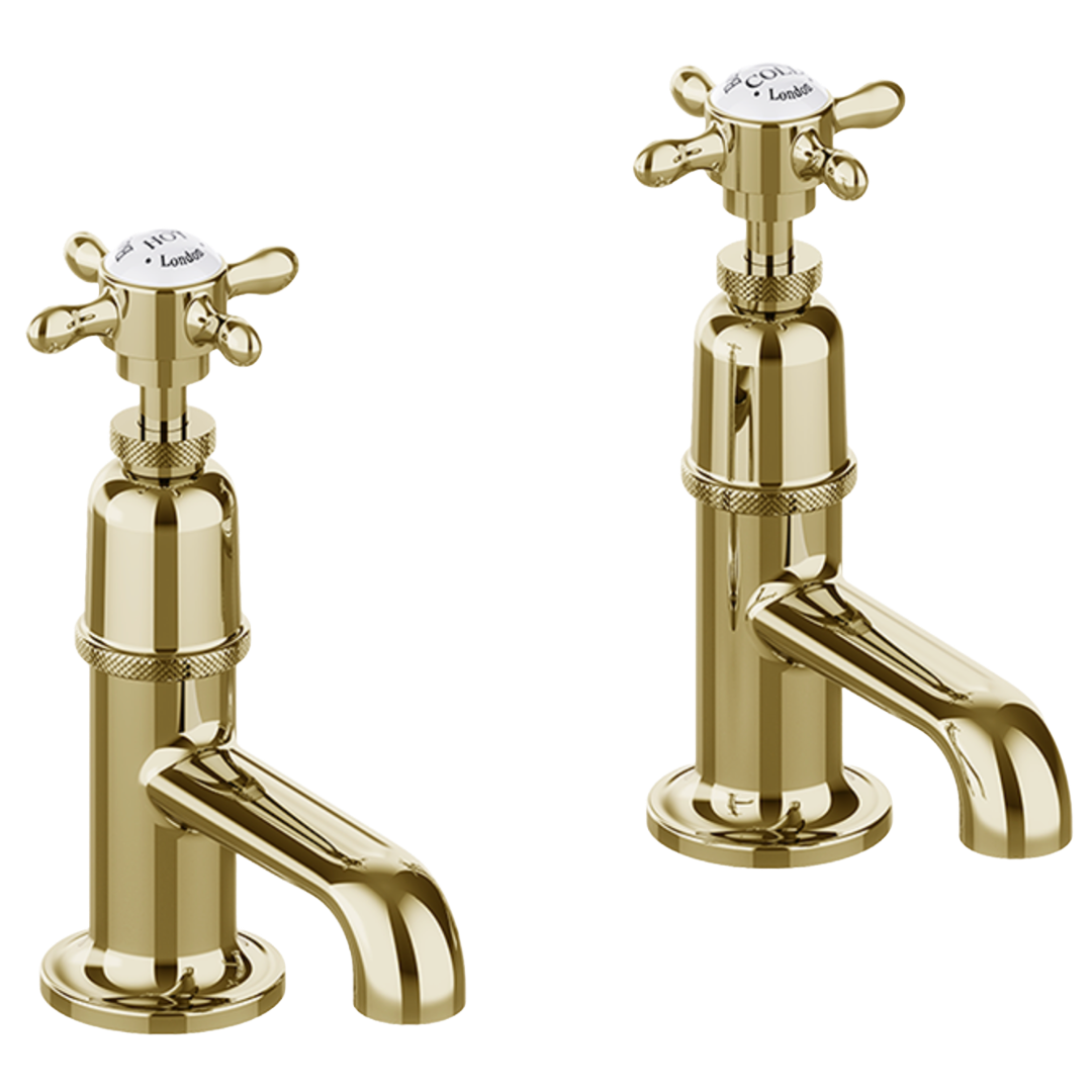 Burlington Guild Basin Pillar Taps