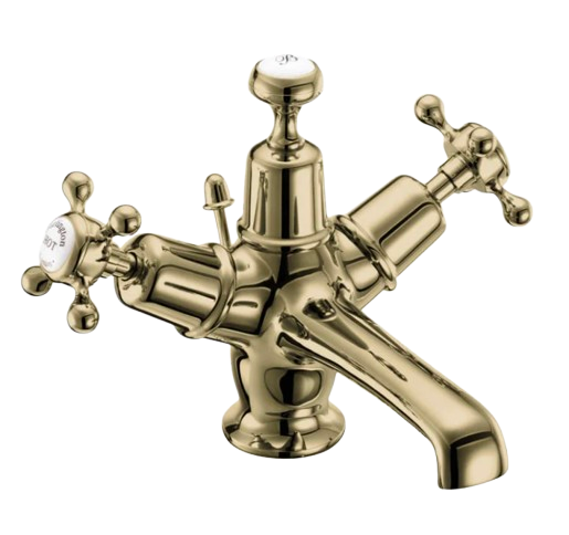 Burlington Claremont Basin Mixer with Pop-up Waste