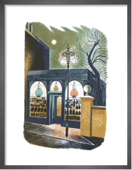 Pharmaceutical Chemist by Eric Ravilious