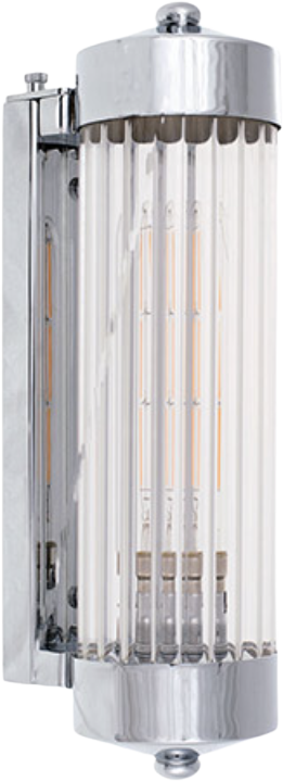 Cheltenham Wall Light in Nickel 