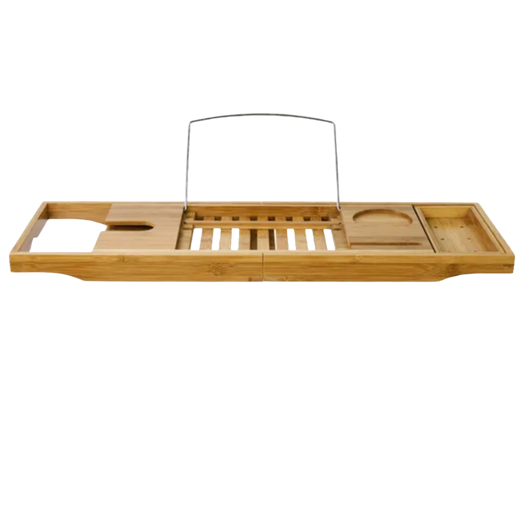 Elements Bamboo Extendable Bath Rack