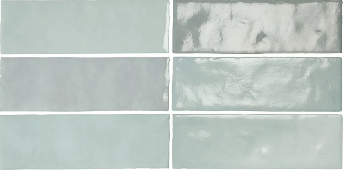 Zellij Brick Tile Aqua Blue