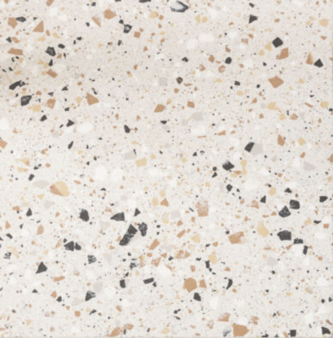 Terrazzo Nouveau Ivory Matt Terrazzo Effect Porcelain